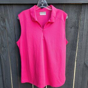 PGA TOUR NWOT FUSCHIA AIRFLUX XL GOLF TOP